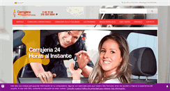 Desktop Screenshot of cerrajeria24horasalinstante.com
